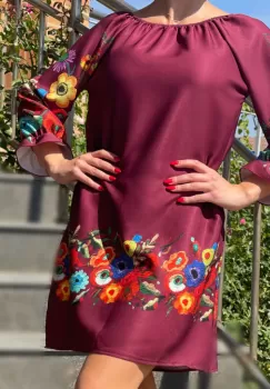 Rochie florala Toni 10 imagine