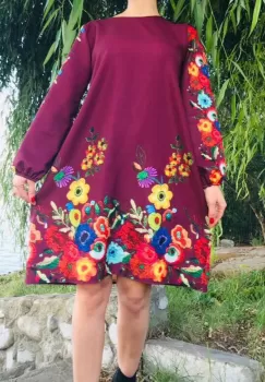 Rochie florala Toni 2 imagine