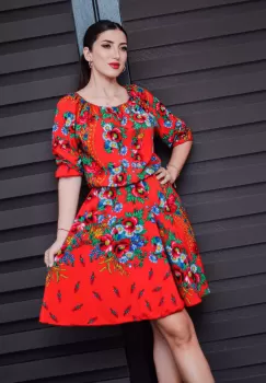 Rochie Isabella Maxi Scurta imagine