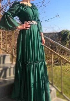 Rochie stilizata lunga Madalina imagine