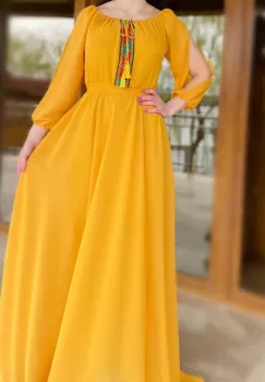 Rochie stilizata Traditional Ornela imagine