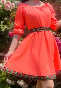 Rochie Traditionala Andreea 4 imagine