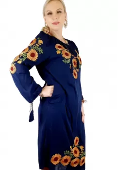 Rochie Traditionala Floarea Soarelui 2 imagine