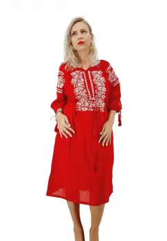 Rochie Traditionala Petronela 8 imagine