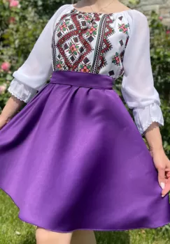 Rochie Traditionala stilizata cu Lavinia 3 imagine