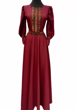 Rochie Traditionala Trandafira 3 imagine