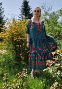 Rochie Vaporoasa Lunga Anuta 5 imagine