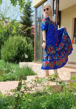 Rochie Vaporoasa Lunga Anuta 6 imagine