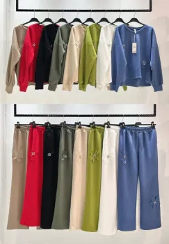 Trening dama Onesize  cu accesoriu ( bluza si pantaloni ) imagine