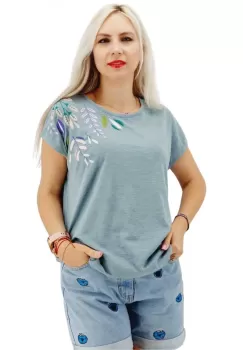 Tricou brodat Sanzi 4 imagine