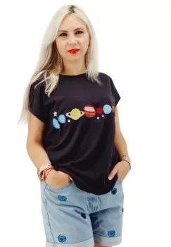 Tricou brodat Sanzi 5 imagine