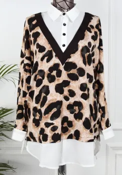 Bluza tip camasa Zinnia imagine