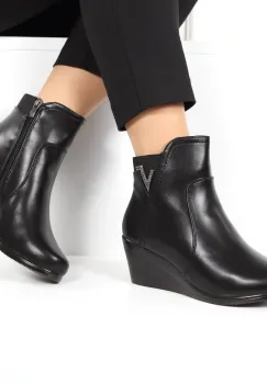 Botine imblanite Elyra imagine