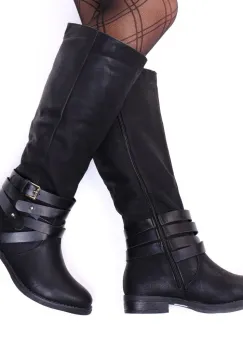 Cizme piele ecologica Oza imagine