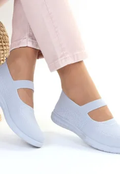 Espadrile gri cu bareta Yara imagine