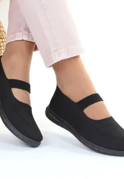 Espadrile negre cu bareta Yara imagine