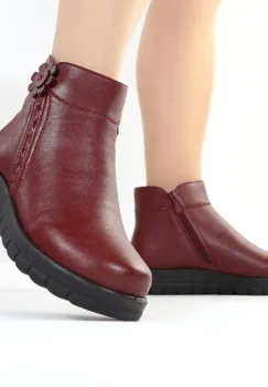 Ghete bordo usoare Helina imagine