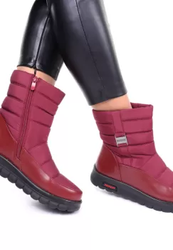 Ghete imblanite bordo Dilara imagine