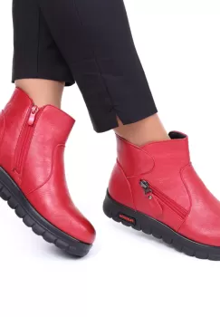 Ghete piele ecologica rosii Nihan imagine