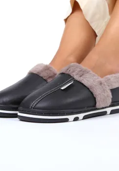 Mocasini negri imblaniti Loris imagine