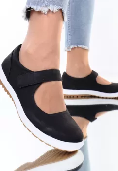 Pantofi comozi Luiza negru imagine