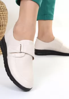 Pantofi crem usori Emidora imagine