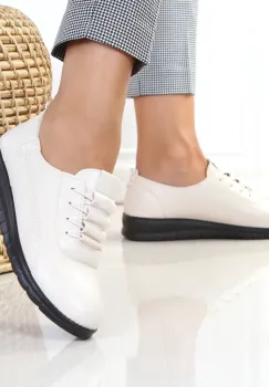 Pantofi crem usori Pania imagine