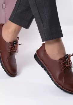 Pantofi cu talpa joasa Emine imagine