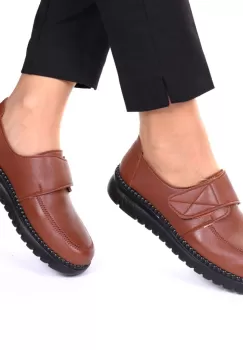 Pantofi cu talpa joasa Lia maro imagine