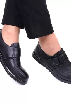 Pantofi cu talpa joasa Nonica negru imagine
