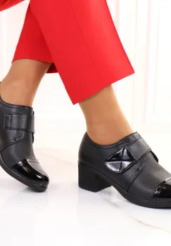 Pantofi cu toc patrat Neriza imagine