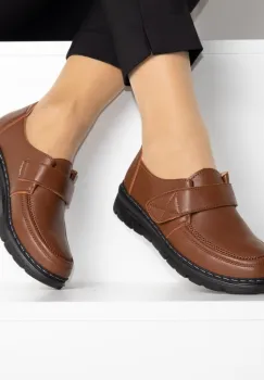 Pantofi maro usori Elisia imagine