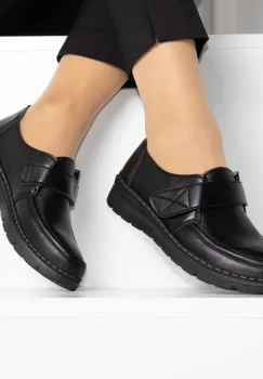 Pantofi negri usori Elisia imagine