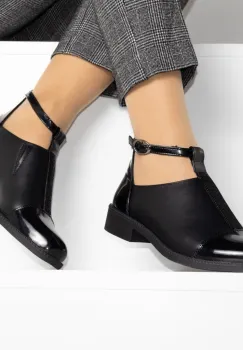 Pantofi negri usori Zaofy imagine