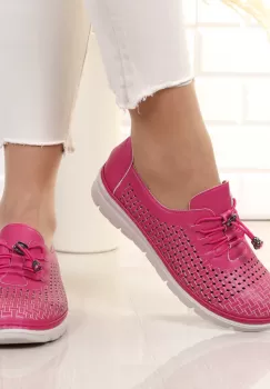 Pantofi roz fucsia usori Sigma imagine