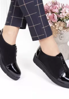 Pantofi usori Rosita negru imagine