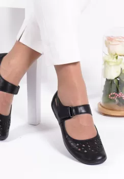 Pantofi usori Steliana negru imagine
