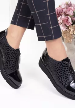Pantofi usori Teresita negru imagine