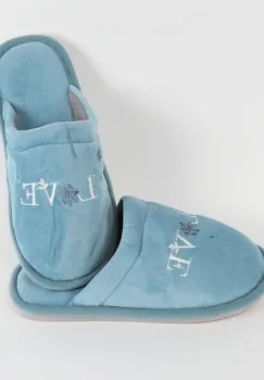 Papuci blue de casa Elven imagine