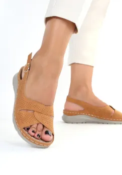 Sandale camel usoare Nali imagine