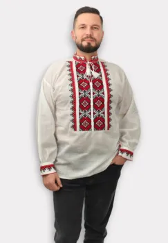 Camasa traditionala Aldo 7 - Marime Mare imagine