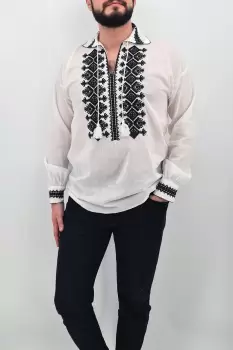 Camasa traditionala Denis 5 imagine