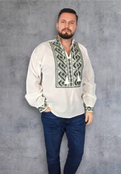 Camasa traditionala Dimitri 2 imagine