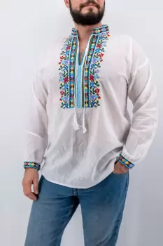 Camasa traditionala George 2 imagine