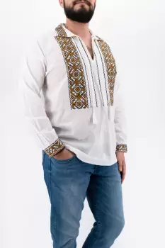 Camasa traditionala Georgian 3 imagine