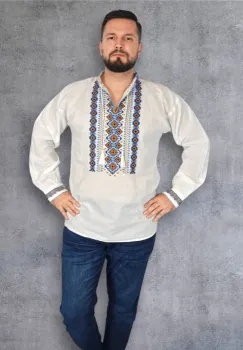 Camasa traditionala Marian 5 imagine