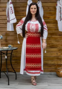 Costum Rochie Brau si 2 Fote Olguta imagine