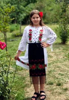 Costum Rochie si set fota fetita 2 imagine