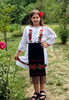 Costum Rochie si set fota fetita 2 imagine