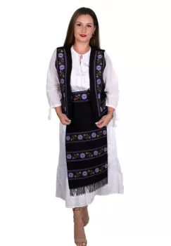 Costum Rochie Vesta Brau si 2 Fote Filipa 2 imagine